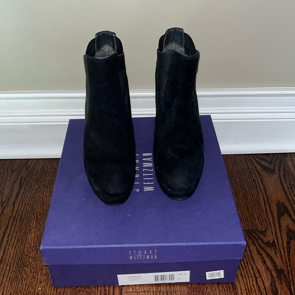Stuart Weitzman Wedge Booties
